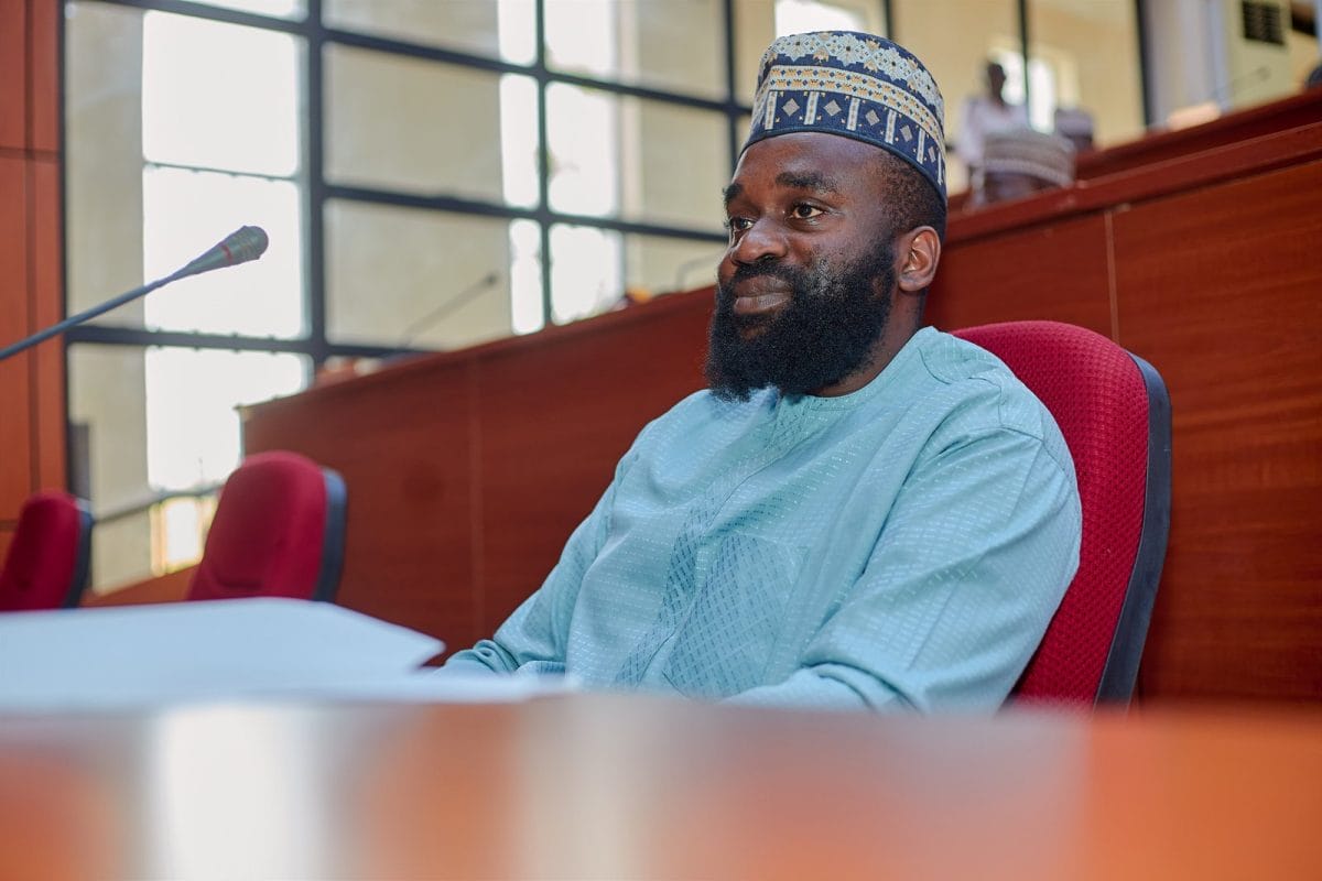Suleiman Isah at an official government engagement