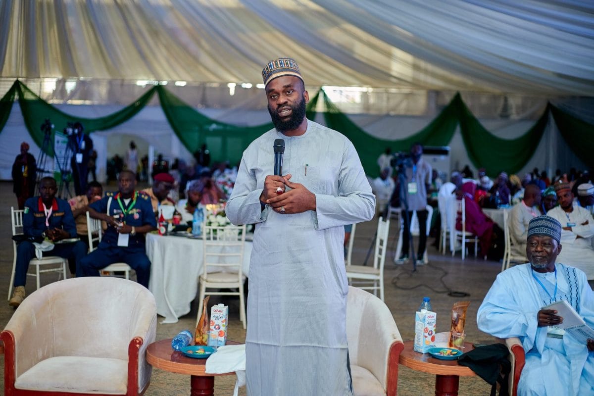 Suleiman Isah at a government engagement in Niger State